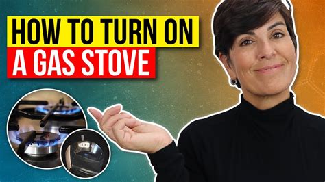 how to turn on gas wood stove